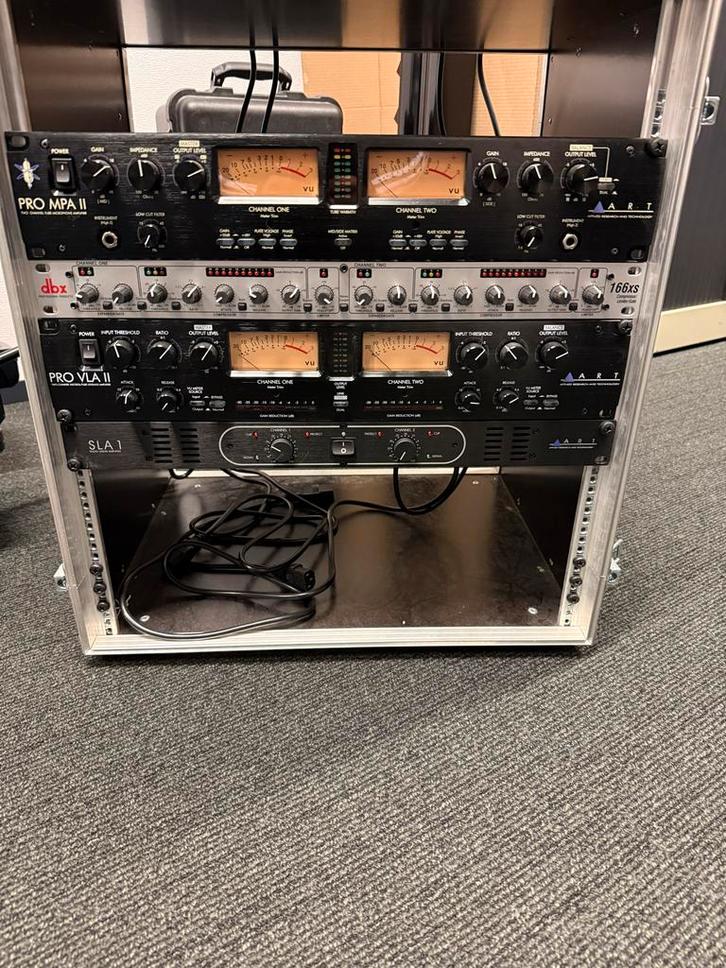 ART PRO MPA II, dbx 166xs, ART PRO VLA II, ART SLA 1, Muziek en Instrumenten, Versterkers | Keyboard, Monitor en PA, Gebruikt
