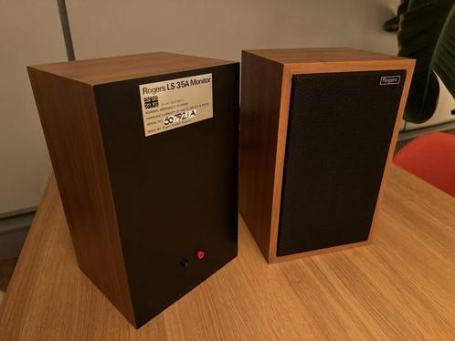 Rogers Rogers LS3/5A Black Badge, Audio, Tv en Foto, Luidsprekers, Zo goed als nieuw, Front, Rear of Stereo speakers, Minder dan 60 watt