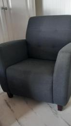 2 grijze fauteuils - gratis af te halen, Huis en Inrichting, Fauteuils, Gebruikt, 75 tot 100 cm, Ophalen of Verzenden, 75 tot 100 cm