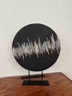 Ornament zwart op statief, Ophalen of Verzenden