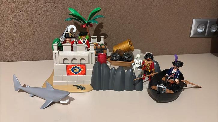 Playmobil Fort met Engelse Soldaten - 70413 - prijsverlaging, Kinderen en Baby's, Speelgoed | Playmobil, Zo goed als nieuw, Complete set