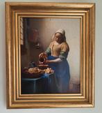 Oleografie Melkmeisje - Uitgave Rijksmuseum, Minder dan 50 cm, Overige typen, Ophalen of Verzenden, Zo goed als nieuw