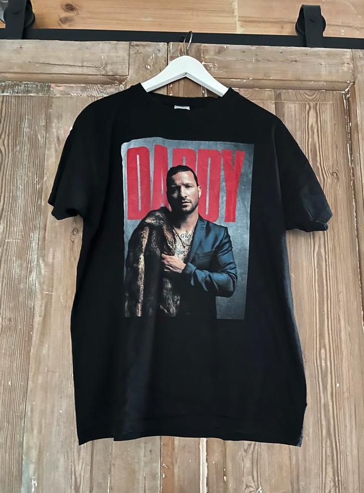 Kraantje Pappie - Daddy Tour Shirt 2018 maat L, Kleding | Heren, T-shirts, Zo goed als nieuw, Maat 52/54 (L), Zwart, Ophalen of Verzenden