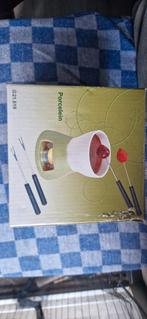 Porseleinen Fondue Set - Nieuw, Huis en Inrichting, Ophalen of Verzenden, Nieuw, Overige materialen, Overige typen