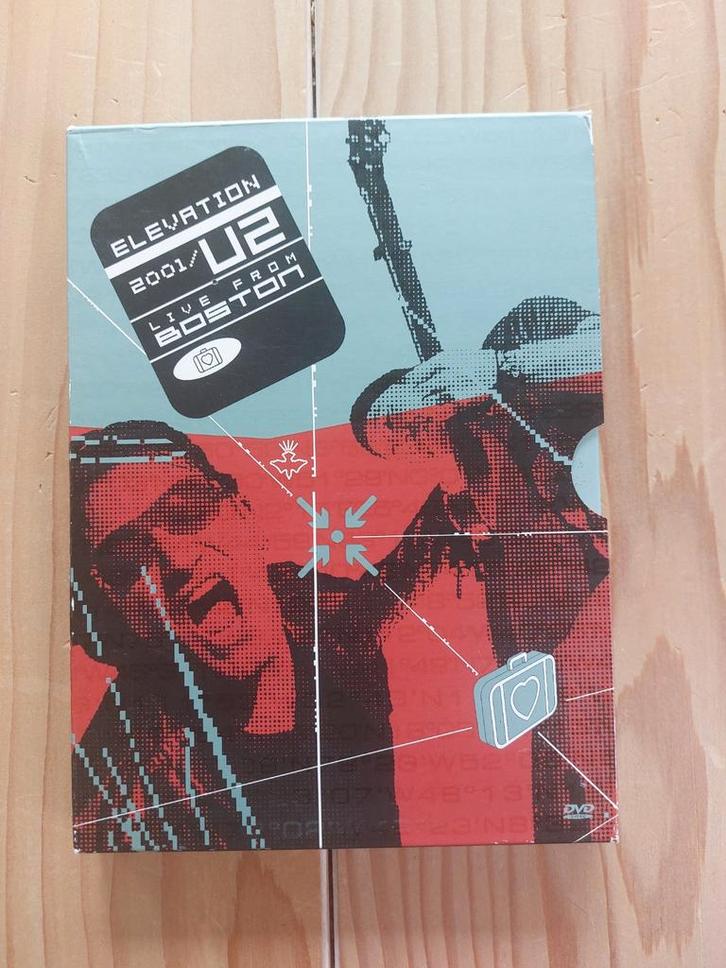 U2 Elevation 2001 Live from Boston DVD + Boekje, Cd's en Dvd's, Dvd's | Muziek en Concerten, Gebruikt, Muziek en Concerten, Boxset