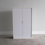 Roldeurkast, 120x43x197cm, Wit, 4 legborden, Kast, RD104,, Gebruikt, 100 tot 150 cm, -, -