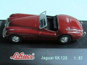 S047 Jaguar XK120 Schuco 1:87 Plastic Display