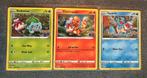 Bulbasaur Charmander Squirtle holo Pokemon Promo SWSH, Ophalen of Verzenden, Zo goed als nieuw