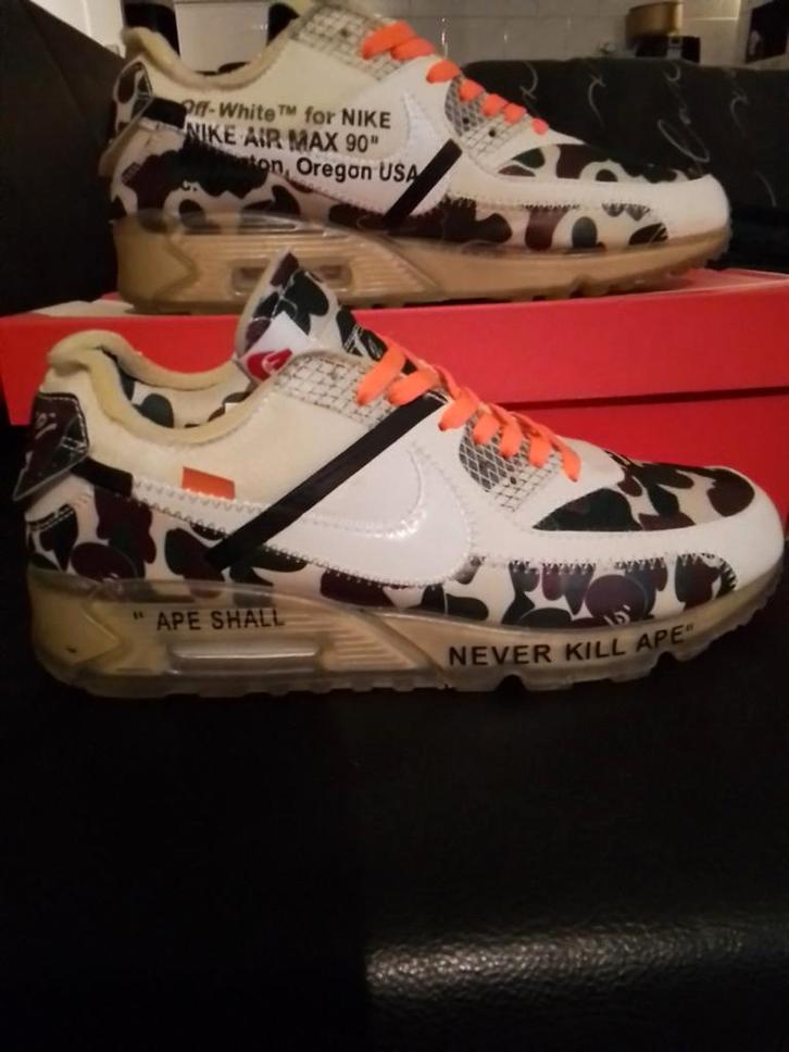 Nike Air Max - Limited Edition, Kleding | Heren, Schoenen, Zo goed als nieuw, Sneakers of Gympen, Wit, Ophalen of Verzenden