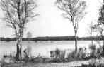 AK Vessem - Grote Meer, Verzamelen, Ansichtkaarten | Nederland, 1940 tot 1960, Ongelopen, Noord-Brabant, Verzenden