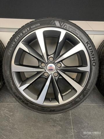 18” originele Seat / Cupra Leon velgen + banden 5x112   5FA  beschikbaar voor biedingen