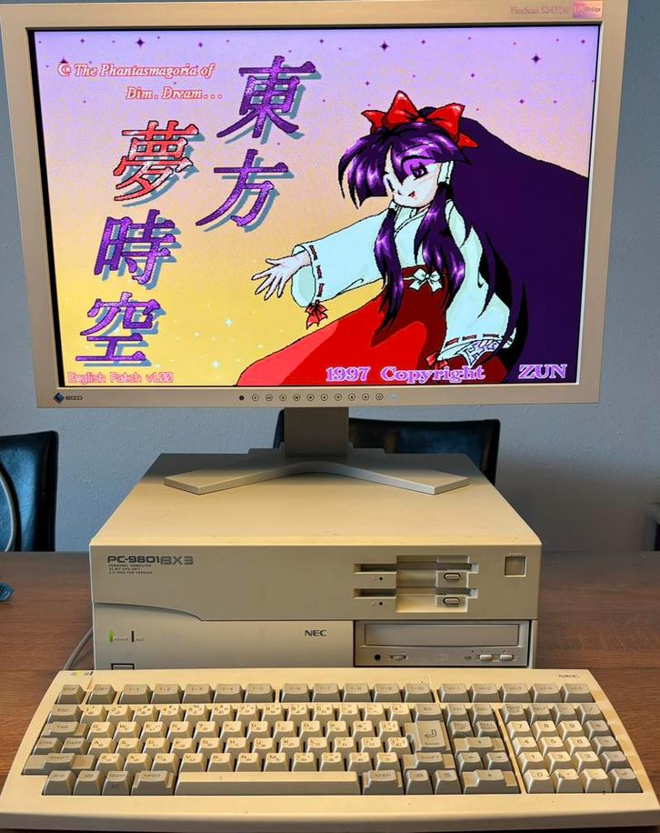 NEC PC9801BX3 Japanse Gaming PC, Computers en Software, Vintage Computers, Ophalen of Verzenden