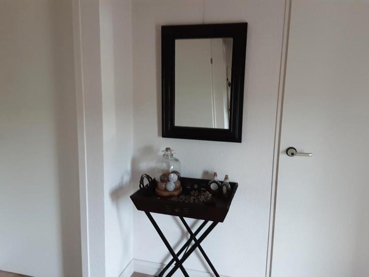 Spiegel met Side Table, Huis en Inrichting, Woonaccessoires | Spiegels, Gebruikt, 50 tot 75 cm, Minder dan 100 cm, Rechthoekig