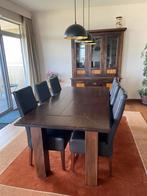 Eettafel met 6 stoelen (mag ook los), Huis en Inrichting, Complete eetkamers, Ophalen, Zo goed als nieuw, 4 tot 6 stoelen