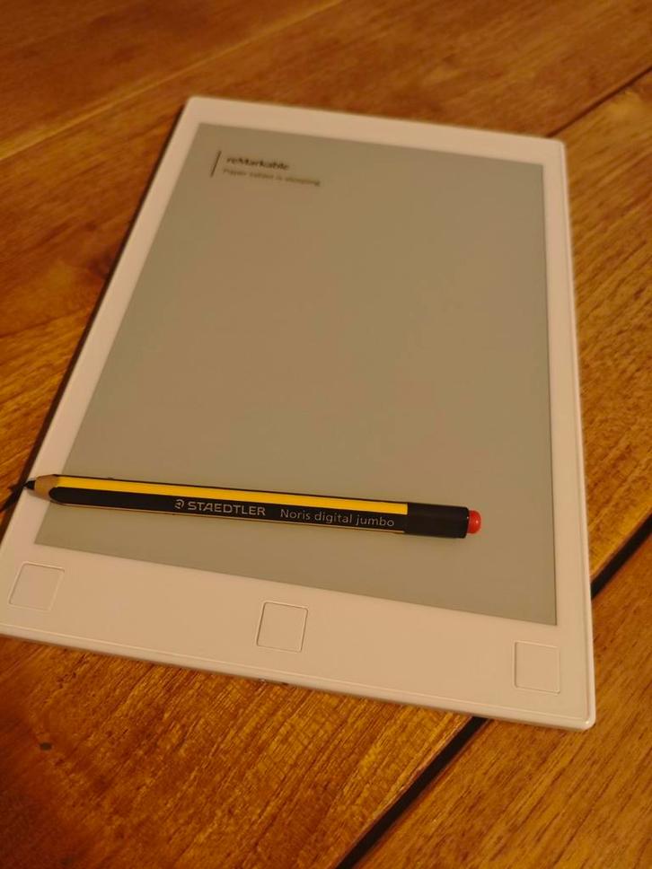 Remarkable 1 - Digitale Notitieblok, Computers en Software, Tekentablets, Gebruikt, Draadloos, Multi-touch, Ophalen of Verzenden