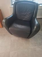 Mooie leren fauteuil, Ophalen, Zo goed als nieuw, 75 tot 100 cm, 50 tot 75 cm