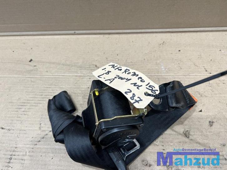 ALFA ROMEO 156 Sedan Links achter gordel 1997-2005, Auto-onderdelen, Interieur en Bekleding, Alfa Romeo, Gebruikt, Ophalen of Verzenden