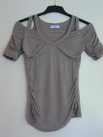 Exclusief frivool naturel shirt ZUCCHERO MILANO, S snazzeys, Kleding | Dames, Zucchero, Verzenden, Beige, Nieuw