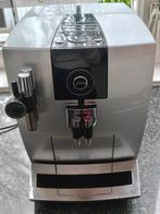 Jura J9, rvs, met rvs melkhouder en onderhoudsboekje, Witgoed en Apparatuur, Ophalen, Afneembaar waterreservoir, Gebruikt, Espresso apparaat