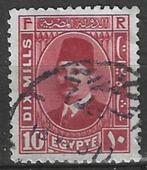 Egypte 1927/1932 - Yvert 123 - Koning Fouad I (ST), Postzegels en Munten, Postzegels | Afrika, Egypte, Ophalen, Gestempeld