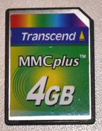 Transcend MMC Plus 4 GB, Overige typen, Ophalen of Verzenden, Zo goed als nieuw, Fotocamera