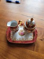 HK Bavaria roomstelletje, handarbeit,  22 karat gold, Antiek en Kunst, Antiek | Porselein, Ophalen