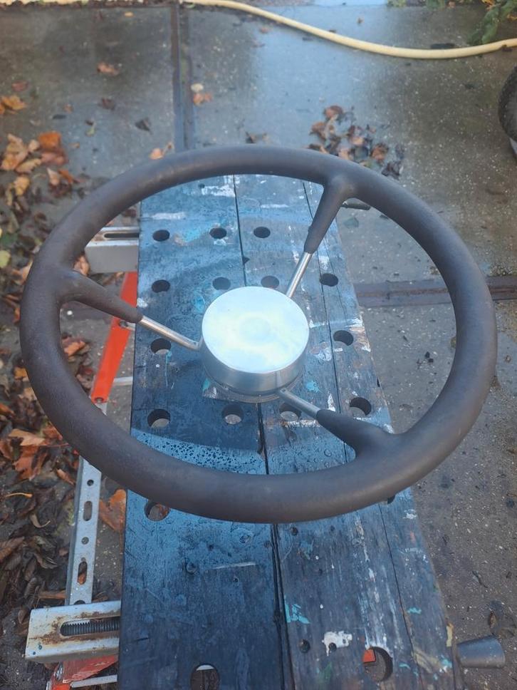 Bootstuur met conus - nette staat vetus, Watersport en Boten, Bootonderdelen, Gebruikt, Dekbeslag, Zeilboot of Motorboot, Ophalen of Verzenden