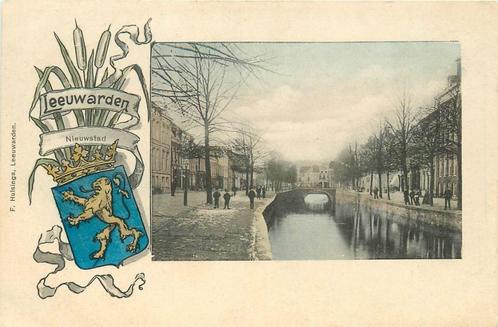 (701-129-011) Leeuwarden Nieuwstad, Verzamelen, Ansichtkaarten | Nederland, Friesland, Verzenden