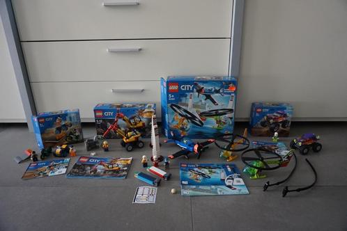 Lego City Set Vliegtuig Helikopter Stuntteam Auto Race Motor, Kinderen en Baby's, Speelgoed | Duplo en Lego, Nieuw, Lego, Complete set