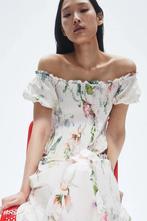 H&M jurk M, Maat 38/40 (M), H&M, Wit, Ophalen of Verzenden