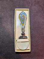 Uniek decoratief vergrootglas met glazen handvat – vintage, Ophalen of Verzenden