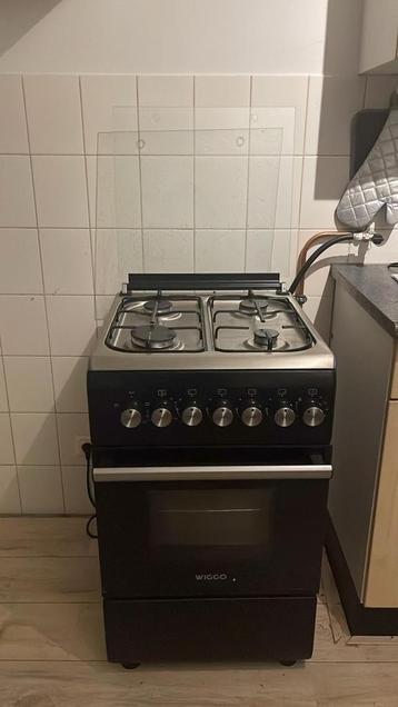 Wiggo Gasfornuis met Oven - Zo Goed Als Nieuw! beschikbaar voor biedingen