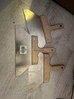Set van 3 stucmessen, Doe-het-zelf en Verbouw, Gereedschap | Handgereedschap, Ophalen, Gebruikt