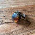 antieke zilveren ring, Ophalen of Verzenden, 20 of groter, Goud, Zilver