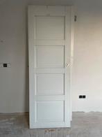 Houten paneeldeur (nieuwe versie jaren 30), Doe-het-zelf en Verbouw, 80 tot 100 cm, Gebruikt, Ophalen of Verzenden, Hout
