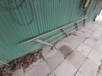 2x rvs trapleuning 445cm lang 70cm hoog, Doe-het-zelf en Verbouw, Ladders en Trappen, Ophalen, Minder dan 2 meter