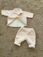 Roze baby warme setje; broen en jas  - Maat 56.Nieuwstaat, Kinderen en Baby's, Babykleding | Maat 56, Ophalen of Verzenden, Nieuw