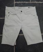 Garcia Jeans, Rocko short, slim fit,slim waist,wit,W33, zgan, Kleding | Heren, Spijkerbroeken en Jeans, Garcia Jeans, Wit, Ophalen of Verzenden