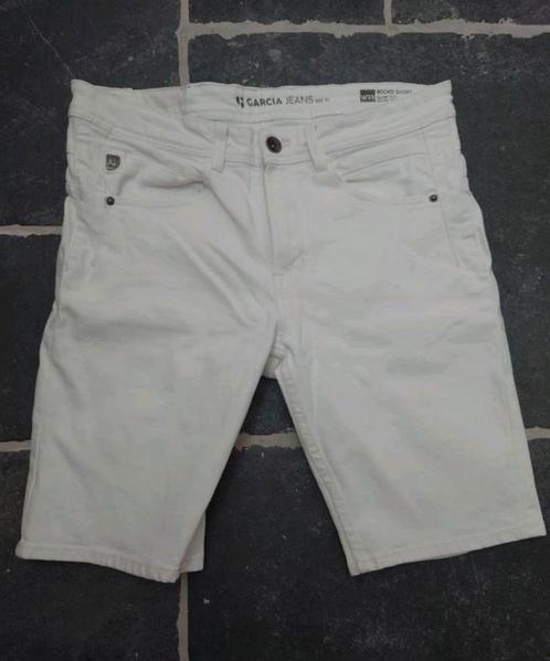 Garcia Jeans, Rocko short, slim fit,slim waist,wit,W33, zgan, Kleding | Heren, Spijkerbroeken en Jeans, Zo goed als nieuw, W33 - W34 (confectie 48/50)