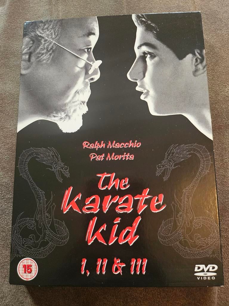 The Karate Kid DVD Boxset (Deel 1, 2 & 3), Cd's en Dvd's, Dvd's | Tv en Series, Boxset, Ophalen of Verzenden, Zo goed als nieuw
