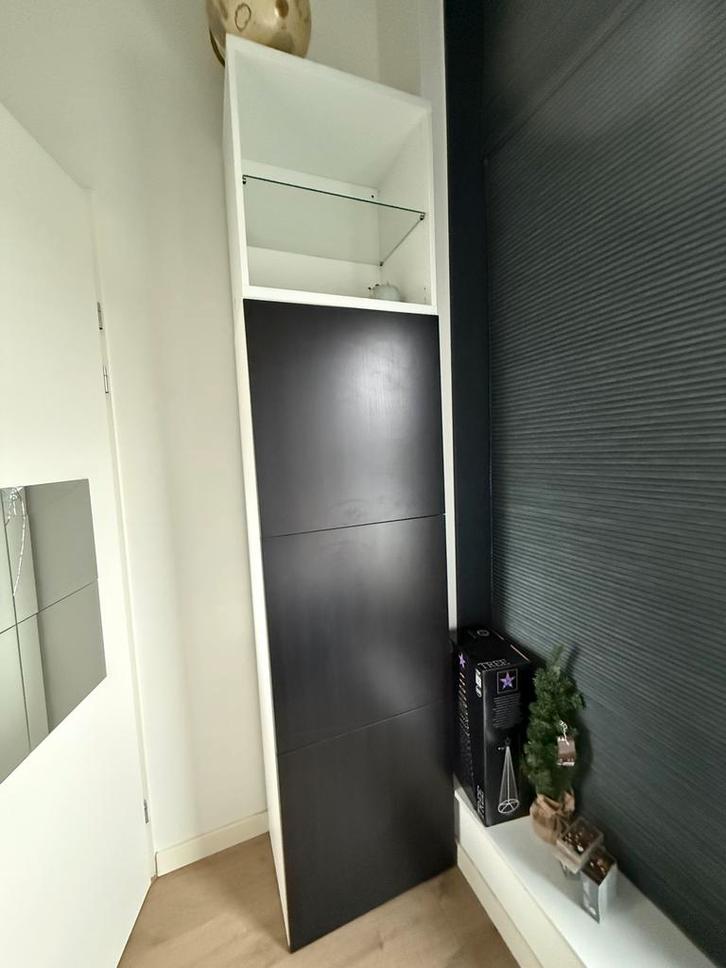 Ikea Besta kast, Huis en Inrichting, Kasten | Kledingkasten, Zo goed als nieuw, 150 tot 200 cm, 50 tot 100 cm, 25 tot 50 cm, Met deur(en)