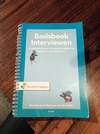 Monique van der Hulst - Basisboek Interviewen, Monique van der Hulst; Ben Baarda, Sociale wetenschap, Ophalen of Verzenden, Zo goed als nieuw