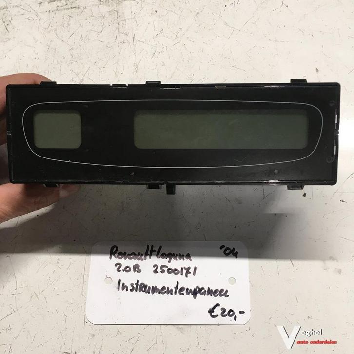Renault Laguna 2.0 B  Hatchback  2004 2500171   Instrumenten, Auto-onderdelen, Dashboard en Schakelaars, Gebruikt, Ophalen of Verzenden