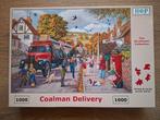 HOP - Coalman Delivery - 1000 🧩🧩, Hobby en Vrije tijd, Denksport en Puzzels, Ophalen of Verzenden, 500 t/m 1500 stukjes, Nieuw