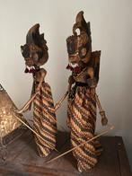 Twee prachtige wayang golek poppen, Verzenden