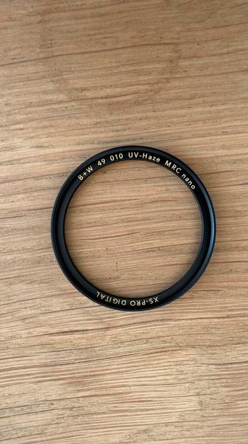 B+W 49 UV Haze MRC Nano filter voor leica q3 beschikbaar voor biedingen