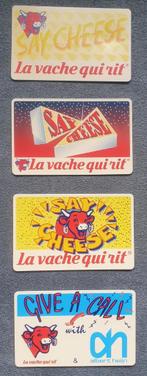 Set telefoonkaarten La Vache Qui Rit 4 stuks gebruikt, Verzamelen, Ophalen of Verzenden, Nederland