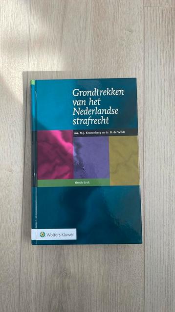 Grondtrekken van het nederlandse strafrecht 10e druk beschikbaar voor biedingen