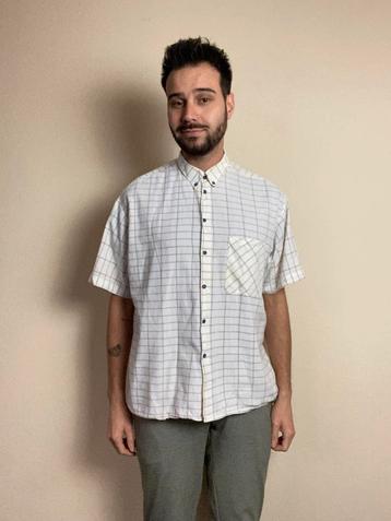 Vintage overhemd/shirt - geruit - L/large beschikbaar voor biedingen