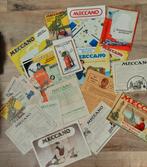 Meccano documentatie jaren '20 tot jaren '60, Ophalen of Verzenden
